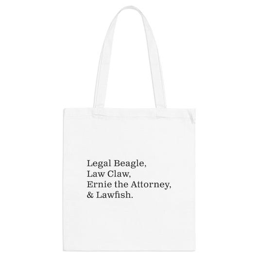 The Law Offices of Letters to my Lawyer Tote Bag